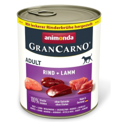 Animonda GranCarno Original Adult Rind Lamm Wołowina + Jagnięcina puszka 800g