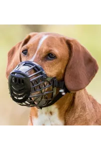 Trixie Kaganiec plastikowy dla psa rozmiar 2 (S) czarny [17602]