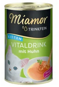 Miamor Vitaldrink Kitten z kurczakiem puszka 135g
