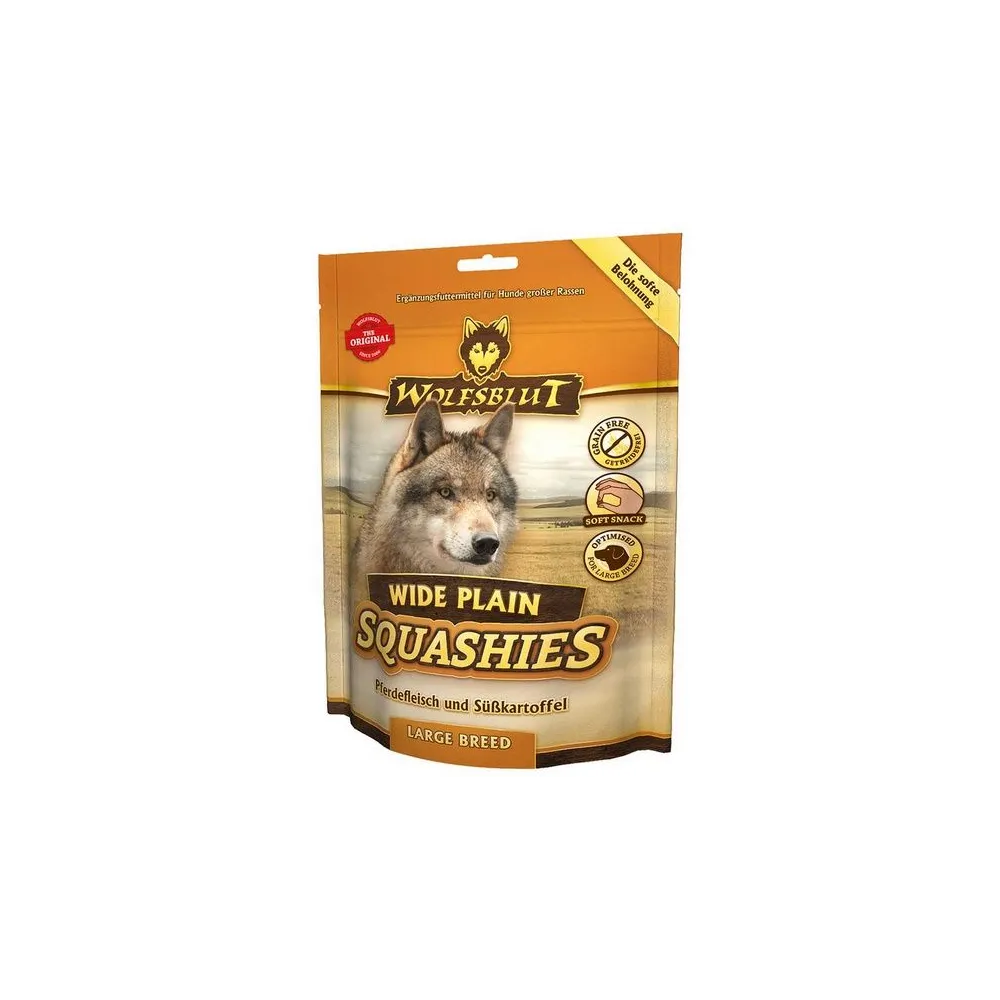 Wolfsblut Dog Squashies Wide Plain Large Breed 300g