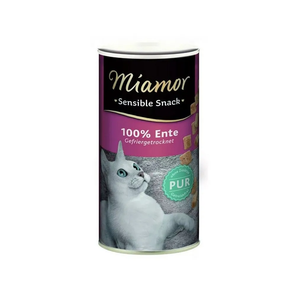 MIAMOR Snack Sensible Kaczka 30g – Hipoalergiczna Przekąska dla Kotów