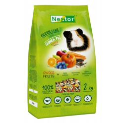 NESTOR Pokarm dla Świnek Morskich Green Line 2kg – Naturalna Zdrowa Karma
