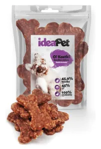 IDEAPET 500g Kostki Kaczka z Ryżem 9cm – Smaczna i Zdrowa Przekąska dla Psów