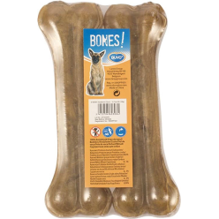 DUVO+ Gryzak Kość Naturalna Prasowana 16,5cm 2szt – Gryzak dla Psów