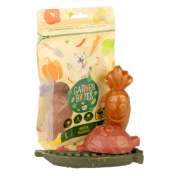 GARDEN BITES Veggie Buddies "L" 11cm 3szt – Roślinna Przekąska dla Psów