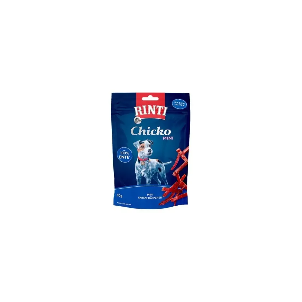 SEO: RINTI Chicko 80g Paski Kaczka Mini – Naturalna Przekąska dla Psów