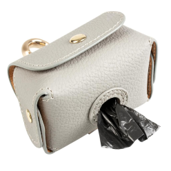 DUVO+ Dyspenser na Worki Szary 6.5x8.5x9cm – Praktyczny Dyspenser na Spacery z Psem