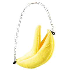 SEO: DUVO+ Hamak - Domek dla Chomika Banan 20x6x6cm – Przytulne Miejsce do Spania
