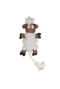 DUVO+ Zabawka Gryzak Owca Sebastian 49cm – Miękki Pluszowy Gryzak dla Psów