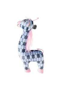 DUVO+ Zabawka Żyrafa Retro Niebieska 32x14x5cm – Miękka Zabawka dla Psów