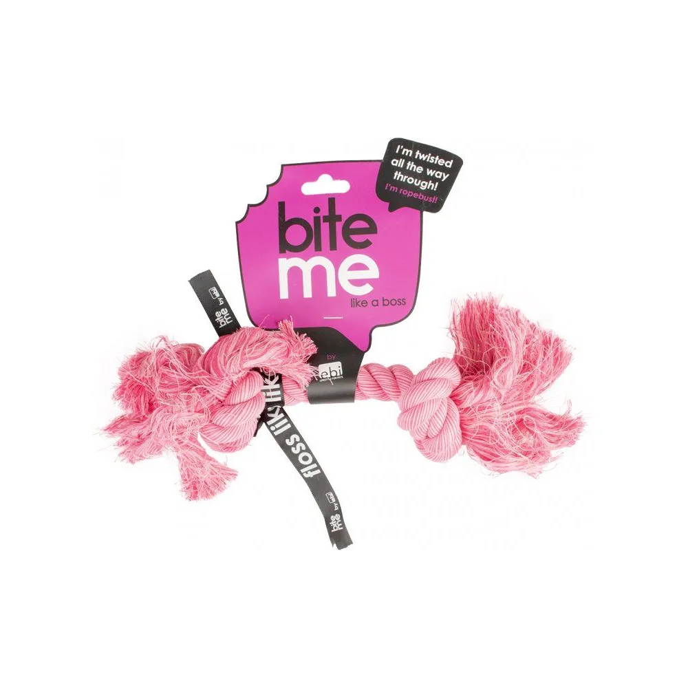 EBI Zabawka Sznur Różowy 30x7x5cm – Wytrzymała i Interaktywna Zabawka dla Psów