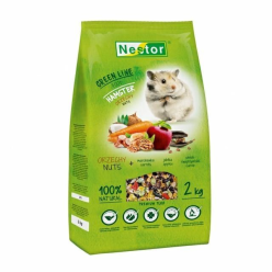 NESTOR Pokarm dla Chomików Green Line 2kg – Naturalny i Zbilansowany Pokarm