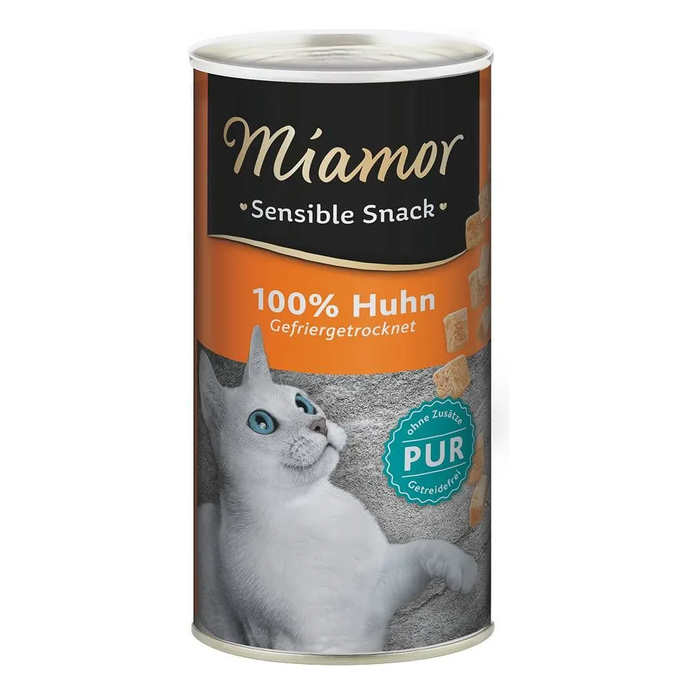 MIAMOR Snack Sensible Kurczak 30g – Delikatna i Lekkostrawna Przekąska dla Wrażliwych Kotów
