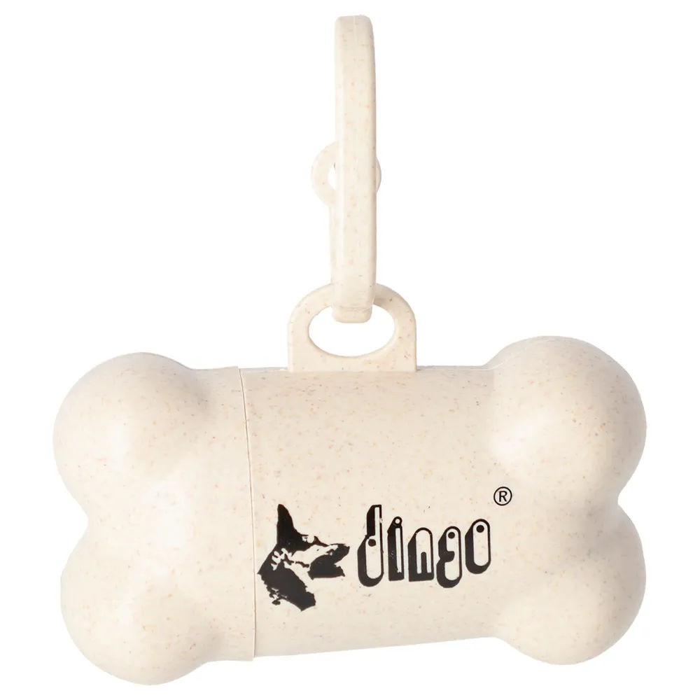 DINGO Dyspenser Bambusowy na Woreczki – Ekologiczne i Stylowe Akcesorium dla Właścicieli Psów