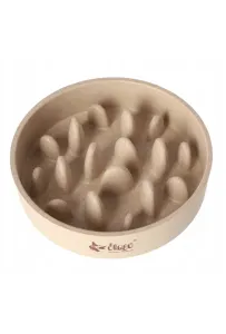 DINGO Miska Spowalniająca Bambusowa 410ml – Zdrowe i Ekologiczne Rozwiązanie dla Twojego Pupila