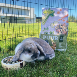 WITTE MOLEN PUUR 600g Rabbit – Zbilansowany i Naturalny Pokarm dla Dorosłych Królików