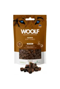 WOOLF Soft Przysmak dla Psów 100g Monoprotein Cubes Horse – Zdrowe Kostki z Koniny