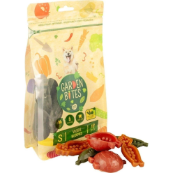GARDEN BITES Veggie Buddies "S" 6cm – Wegańskie i Roślinne Przekąski dla Psów