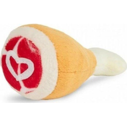 Beeztees Zabawka Pluszowa Udko 12,5cm – Miękka Zabawka dla Psów Mniejszych Ras