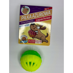 SUM-PLAST Zabawka Piłka Ażurowa 1 – Interaktywna i Wytrzymała Zabawka dla Psów
