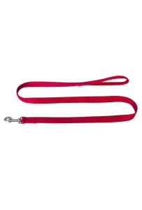 CHABA Smycz taśma - 20mm czerwona