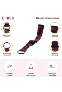 CHABA Obroża półzaciskowa Story III M Lakota