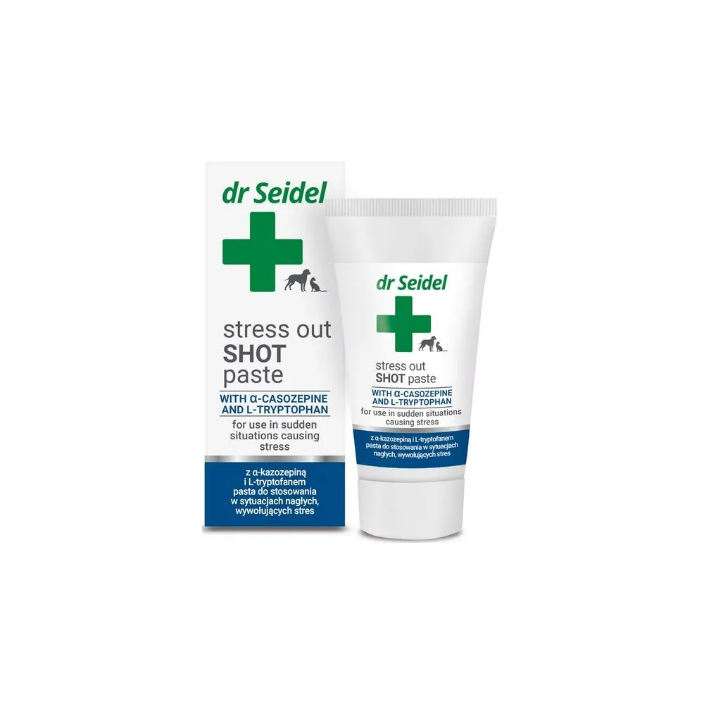 DermaPharm Stress Out Shot dla psa i kota pasta 30g