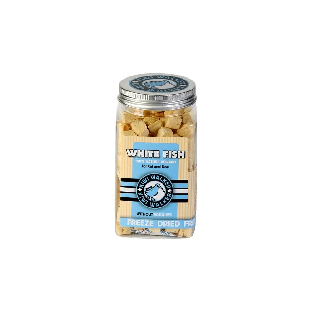 Kiwi Walker Przysmaki liofilizowane 100% biała ryba 60g