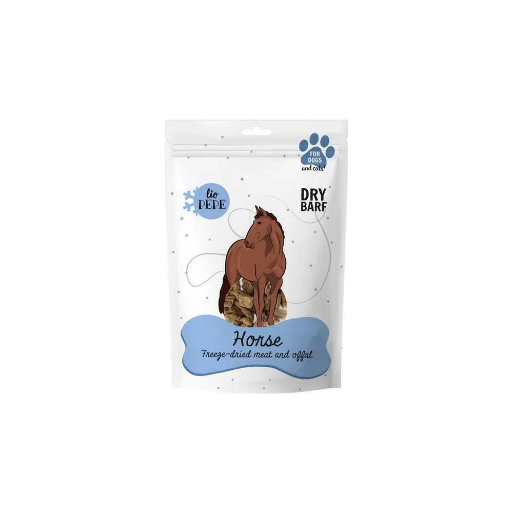 Paka Zwierzaka Lio PEPE Przysmak Horse (wątróbka końska) 60g