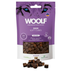 Woolf Soft Cubes Monoprotein Deer 100g