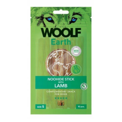 Woolf Earth Noohide S Stick With Lamb     90G