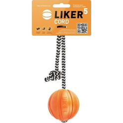 Liker Cord Piłka na Linie dla Psa 5 cm – Bezpieczna i Pływająca