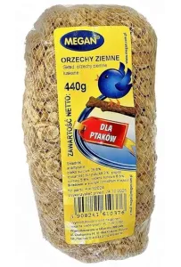 Megan Orzechy ziemne łuskane dla ptaków 440g [ME121]