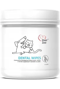 Over Zoo Dental Wipes Chusteczki Do       Pielęgnacji Zębów 50Szt