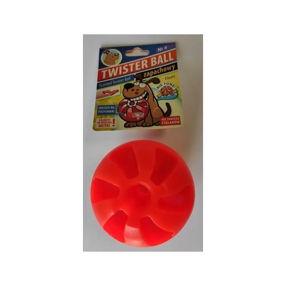 Sum-Plast Lekka Pływająca Piłka Aportowa dla Psa – Waniliowy Aromat