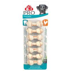 8in1 Dental Delights Bones XS 7szt