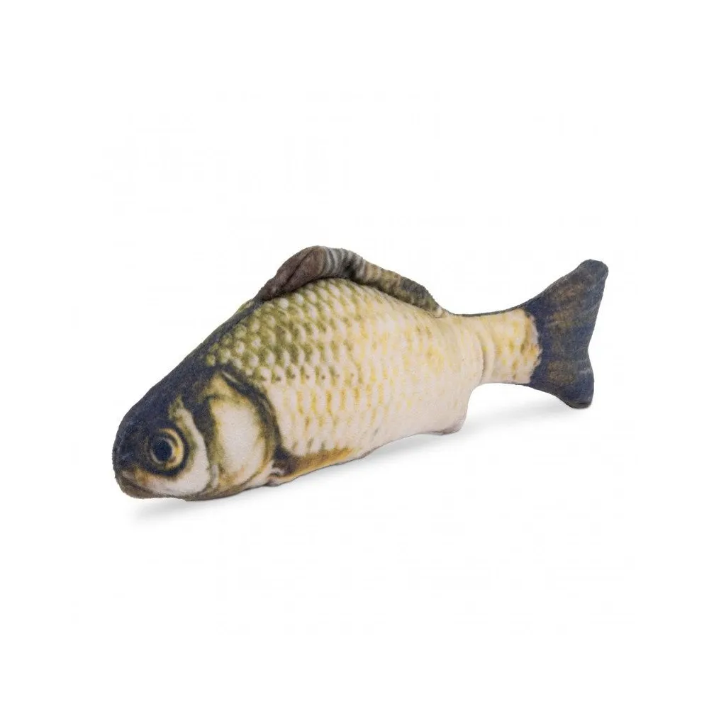 Barry King Pluszowa Ryba Karaś – Interaktywna Zabawka dla Kota 20 cm