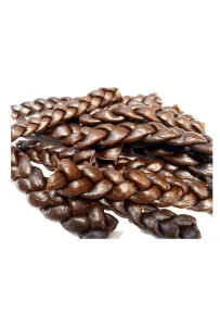 Miękki warkocz z wołowiny i kurczaka – zdrowy przysmak dla psa