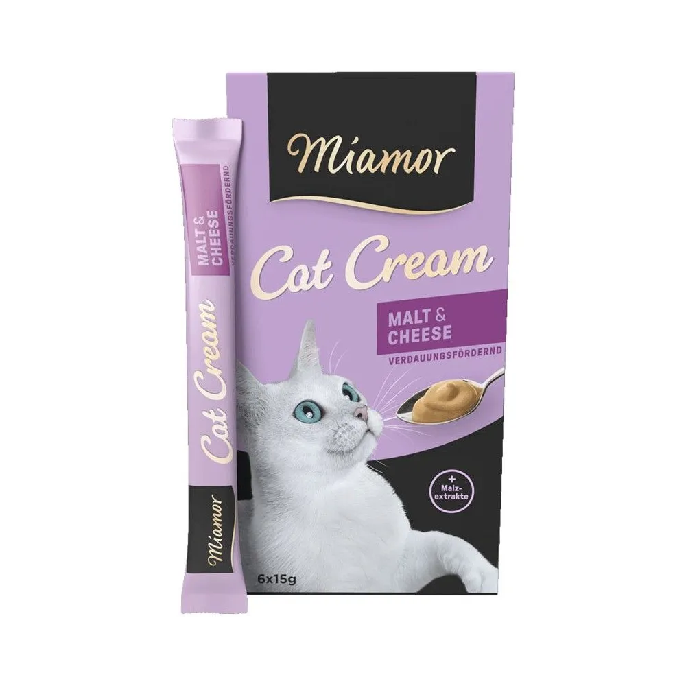 MIAMOR – Malt-Cream pasta z serem na kulki włosowe (6x15g)