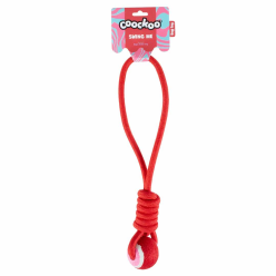 Coockoo SWING ME – Piłka tenisowa na sznurku dla psa do aportowania