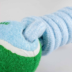 Coockoo CATCH ME – Piłka tenisowa na sznurku do aportowania dla psa