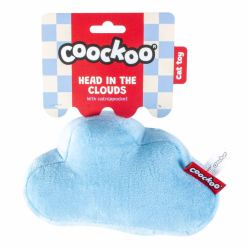 Coockoo Head in the Clouds – Poduszka Kick dla Kota z Kocimiętką 17x7x10,5 cm