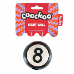 Coockoo Snackball Eight – Gumowa Piłka na Przysmaki dla Psa 8 cm