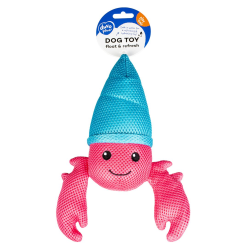 Duvo+ Chłodzący Homar Pływający dla Psa – Ochłoda i Zabawa 20x22x7 cm