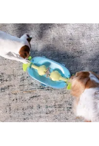 Paw N' Play – Interaktywna Układanka dla Psa (Poziom 2, Niebieska, 39 cm)