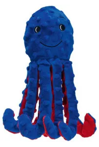 Beeztees Ośmiornica Amy 25 cm – Pluszowa Zabawka dla Psa, Cicha i Miękka