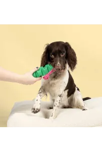 Coockoo Zabawka Gumowa Groovy Grip Zielona dla Psa 40x5,7x7,5 cm