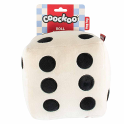 Coockoo Zabawka Pluszowa Kostka Roll The Dice – Interaktywna Zabawka dla Psa