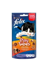 Felix Play Tubes Kurczak z Wątróbką 50g – Pyszne Przysmaki dla Kota, Idealne do Zabawy