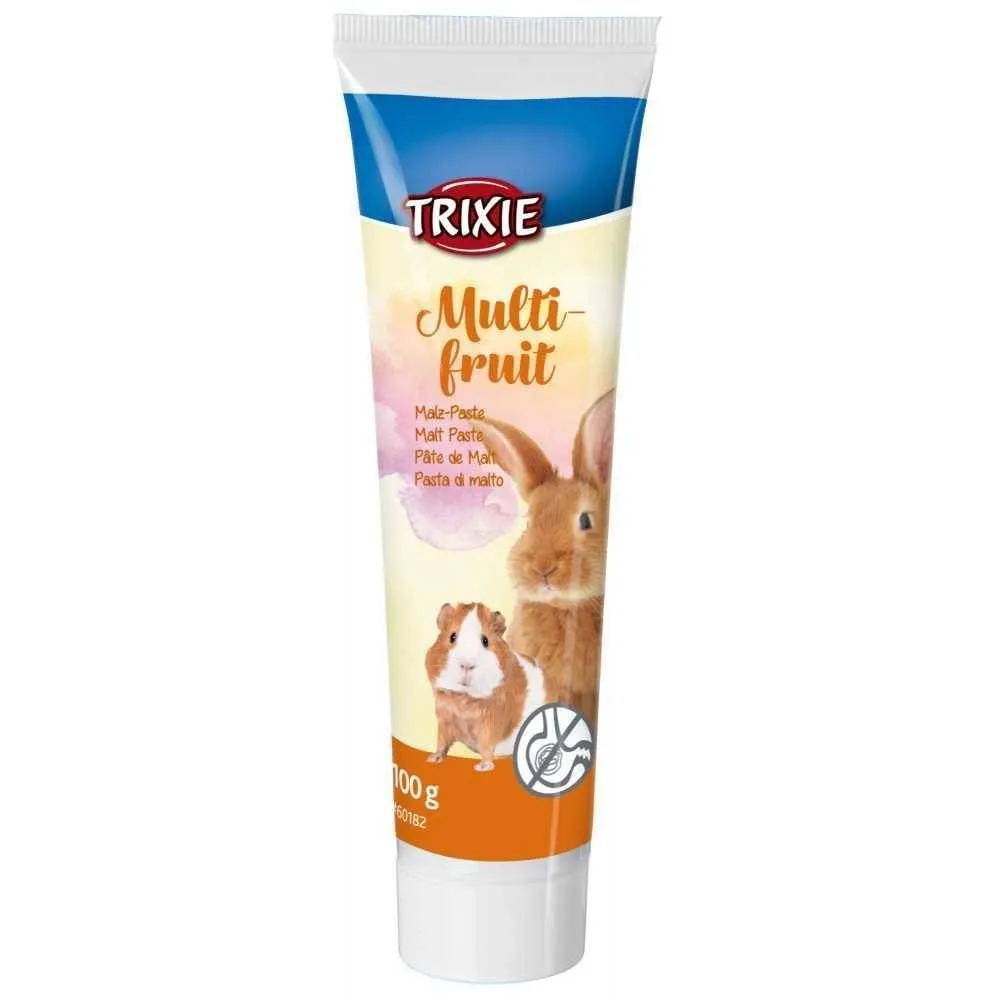 Trixie Pasta Odkłaczająca Owocowa dla Królika i Gryzoni 100g – Wspomaga Trawienie